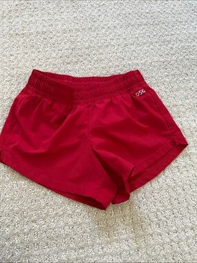 DSG Girls Bright Red Athletic Shorts sz XS 6/7